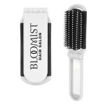 Kwik-fix Folding Brush With Mirror - 7111 WHT Kwik-fix Folding Brush With Mirror - 7111 WHT