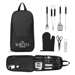 7-piece Pit Master Bbq Set In Carrying Case 1 7-piece Pit Master Bbq Set In Carrying Case 1
