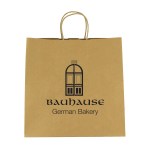 Kraft Paper Brown Shopping Bag - 10" X 10" - 3940 NAT Flexography Kraft Paper Brown Shopping Bag - 10" X 10" - 3940 NAT Flexography