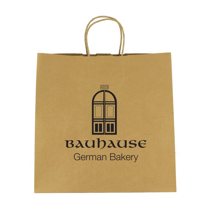 Kraft Paper Brown Shopping Bag - 10" X 10" 1 Kraft Paper Brown Shopping Bag - 10" X 10" 1