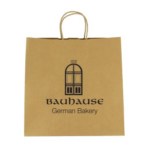 Kraft Paper Brown Shopping Bag - 10" X 10" 1 Kraft Paper Brown Shopping Bag - 10" X 10" 1