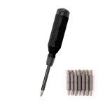 Megapro 15-in-1 Multi-bit Screwdriver - 7255 BLKGRA Megapro 15-in-1 Multi-bit Screwdriver - 7255 BLKGRA
