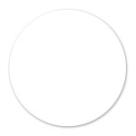 Round Paper Coaster - 2206 WHT Round Paper Coaster - 2206 WHT