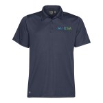 Stormtech Eclipse Men's H2xdry Pique Polo - PG1 NAVY SIDE Stormtech Eclipse Men's H2xdry Pique Polo - PG1 NAVY SIDE