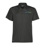 Stormtech Eclipse Men's H2xdry Pique Polo - PG1 CARBON SIDE Stormtech Eclipse Men's H2xdry Pique Polo - PG1 CARBON SIDE