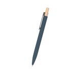 Recycled Aluminum Pen With Bamboo Plunger - 11989 SLATE Blank Recycled Aluminum Pen With Bamboo Plunger - 11989 SLATE Blank