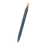Recycled Aluminum Pen With Bamboo Plunger - 11989 SLATE Front Recycled Aluminum Pen With Bamboo Plunger - 11989 SLATE Front