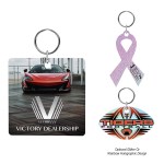 Acrylic Key Tag - Custom Shape 4" 1 Acrylic Key Tag - Custom Shape 4" 1