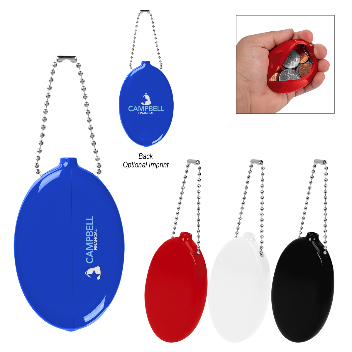 Old School Squeeze Coin Pouch Keychain 1 Old School Squeeze Coin Pouch Keychain 1