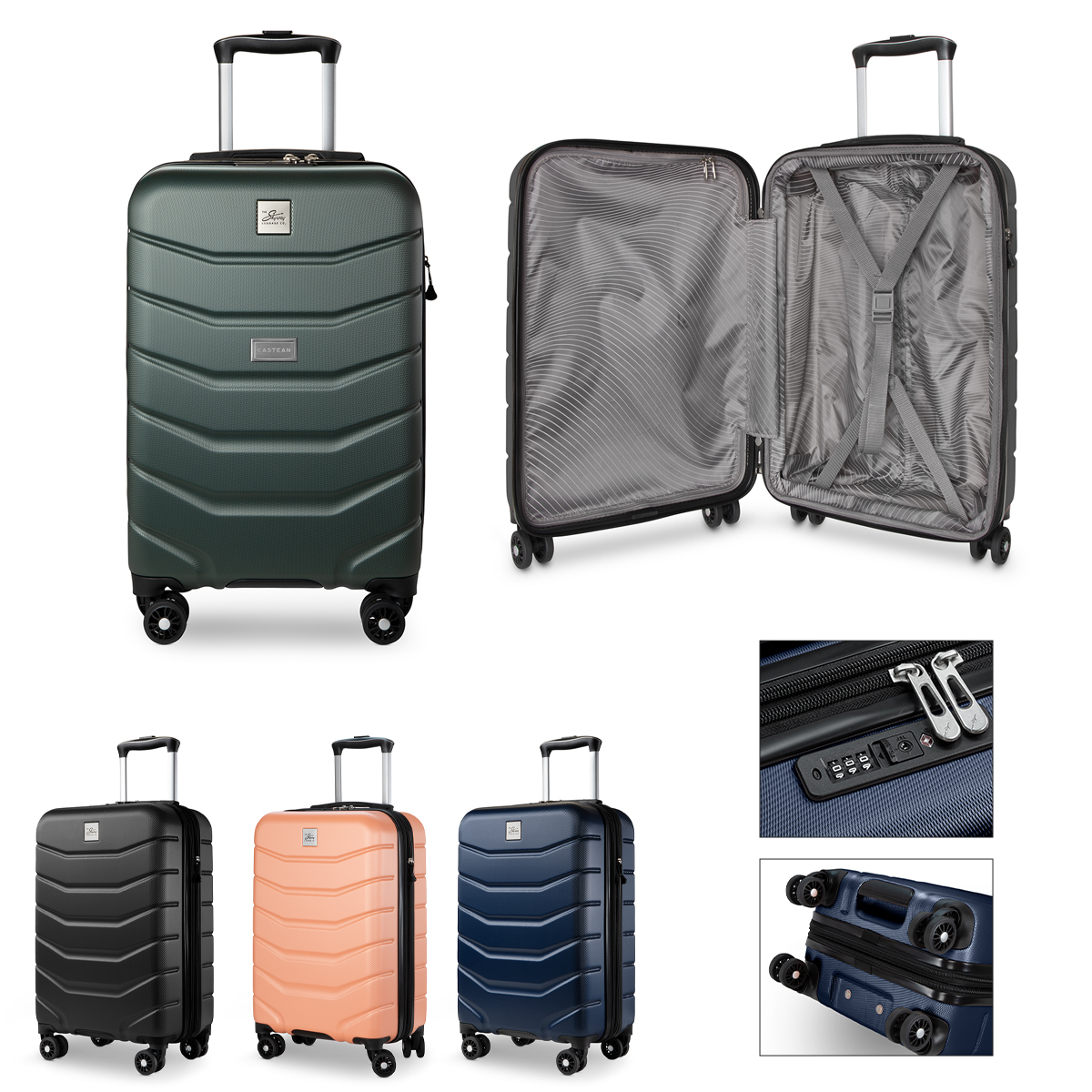 Skyway® Silverton Hardside 20" Carry-on Expandable Spinner 1
