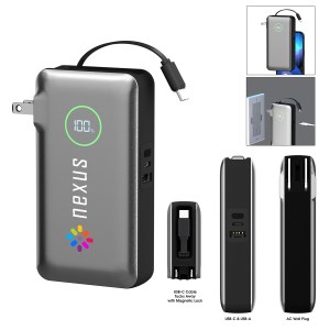 10,000 Mah Phonesuit® Journey Ac All-in-one Portable Battery Pack & Wall Adapter 1 10,000 Mah Phonesuit® Journey Ac All-in-one Portable Battery Pack & Wall Adapter 1
