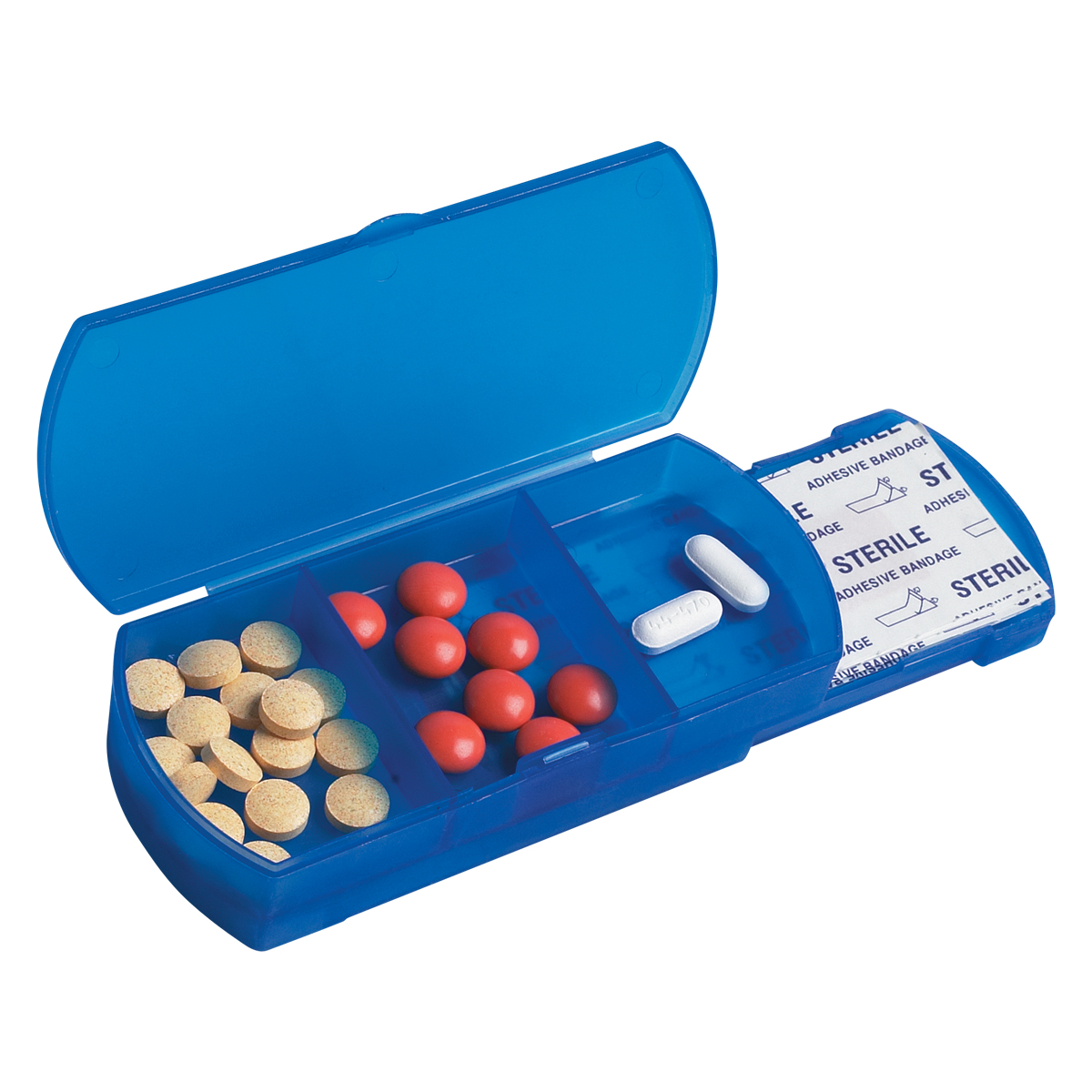 Pill Box/bandage Dispenser 1