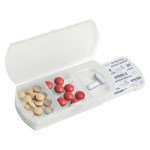 Pill Box/bandage Dispenser - 9425 FSTCLR Open Pill Box/bandage Dispenser - 9425 FSTCLR Open