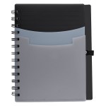 Tri-pocket Notebook & Satin Pen - 6939 GRN Blank Tri-pocket Notebook & Satin Pen - 6939 GRN Blank