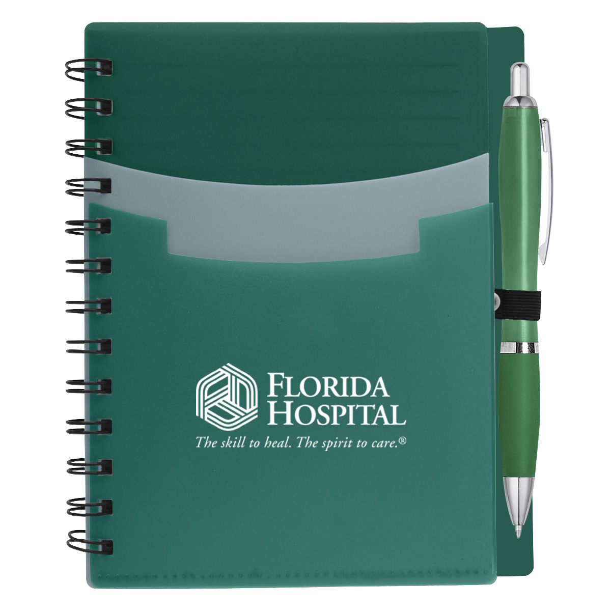 Tri-pocket Notebook & Satin Pen 1