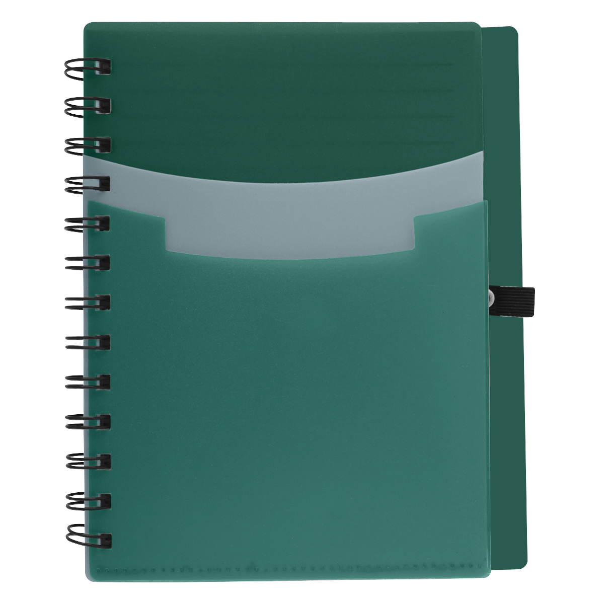 Tri-pocket Notebook & Satin Pen 1