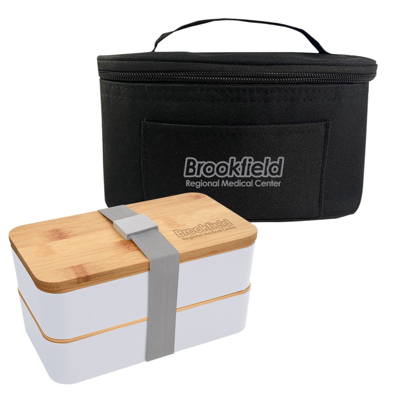 Stackable Bento Box With Insulated Carrying Case 1 Stackable Bento Box With Insulated Carrying Case 1
