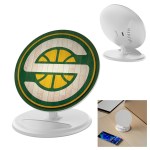 10w Round Wireless Charger & Stand - WPC100 WHT Digibrite 10w Round Wireless Charger & Stand - WPC100 WHT Digibrite