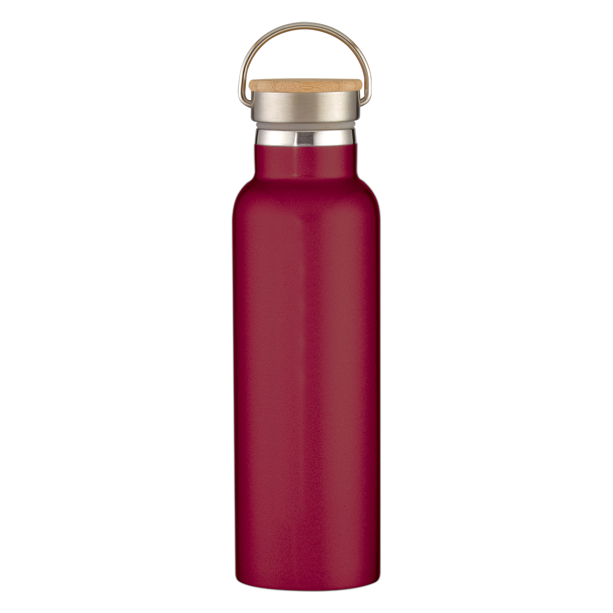 21 Oz. Full Laser Tipton Stainless Steel Bottle With Bamboo Lid 1
