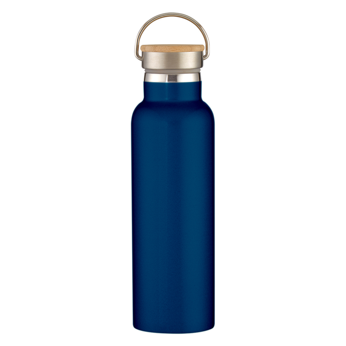 21 Oz. Full Laser Tipton Stainless Steel Bottle With Bamboo Lid 1