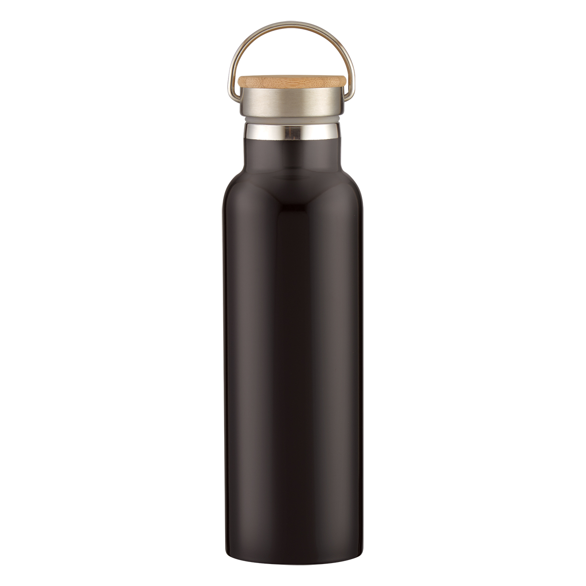 21 Oz. Full Laser Tipton Stainless Steel Bottle With Bamboo Lid 1