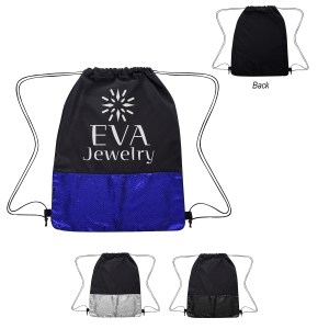 Flip Sequin Drawstring Bag 1 Flip Sequin Drawstring Bag 1