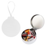 Full Color Ornament Tin With Candy - 1913 WHT ChocolateBars Blank Full Color Ornament Tin With Candy - 1913 WHT ChocolateBars Blank