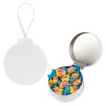 Full Color Ornament Tin With Candy - 1913 WHT JollyRanchers Colorbrite Full Color Ornament Tin With Candy - 1913 WHT JollyRanchers Colorbrite