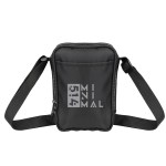 Quick Access Rpet Sling Bag - 30088 BLK Silkscreen Quick Access Rpet Sling Bag - 30088 BLK Silkscreen