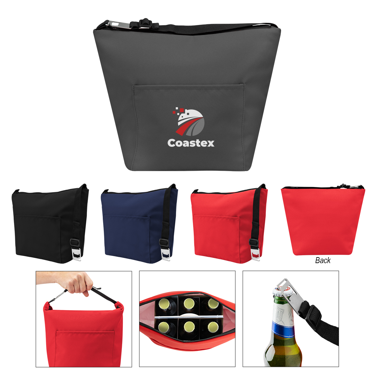 Cady 6 Bottle Cooler Tote Bag 1