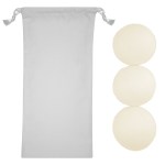 Wool Dryer Ball Set - 95230 GRA Blank Wool Dryer Ball Set - 95230 GRA Blank