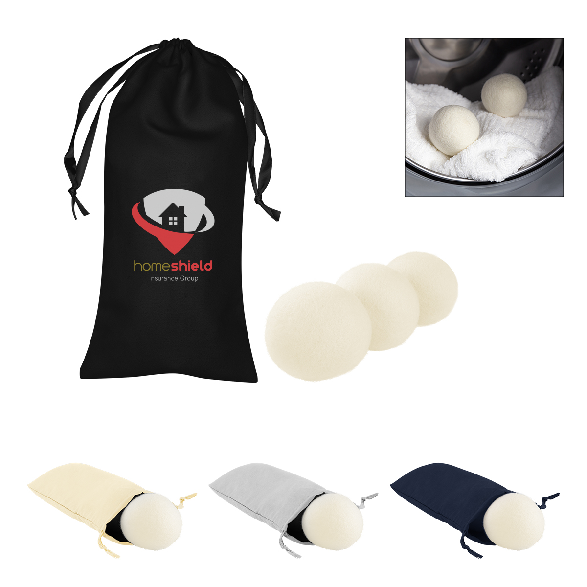 Wool Dryer Ball Set 1