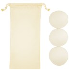 Wool Dryer Ball Set - 95230 NAT Blank Wool Dryer Ball Set - 95230 NAT Blank