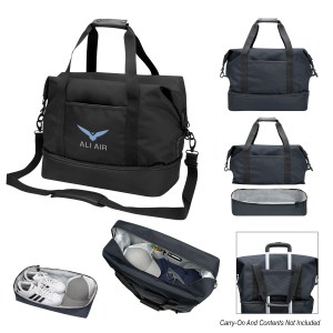 Cutter & Buck® Travel Collection Drop Bottom Weekender 1 Cutter & Buck® Travel Collection Drop Bottom Weekender 1