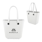 Medium Sol Mate Tote Bag - 30136 WHT Silkscreen Medium Sol Mate Tote Bag - 30136 WHT Silkscreen