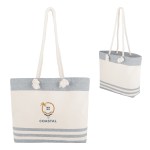 Marlo 10 Oz. Recycled Cotton Tote Bag With Twist Rope Handles - 3925 NATNAV Colorbrite Marlo 10 Oz. Recycled Cotton Tote Bag With Twist Rope Handles - 3925 NATNAV Colorbrite