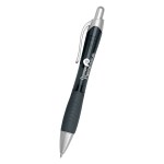 Rio Gel Pen With Contoured Rubber Grip - 881 TRNBLK Silkscreen Rio Gel Pen With Contoured Rubber Grip - 881 TRNBLK Silkscreen