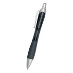 Rio Gel Pen With Contoured Rubber Grip - 881 TRNBLK Blank Rio Gel Pen With Contoured Rubber Grip - 881 TRNBLK Blank