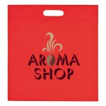 Large Heat Sealed Non-woven Exhibition Tote Bag - 3390 RED Colorbrite Large Heat Sealed Non-woven Exhibition Tote Bag - 3390 RED Colorbrite