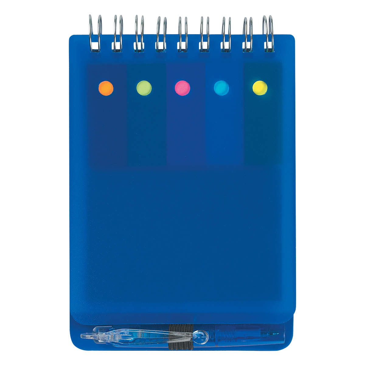 Spiral Jotter With Sticky Notes, Flags & Pen 1