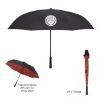 48" Arc Soho Tartan Inversion Umbrella 1 48" Arc Soho Tartan Inversion Umbrella 1
