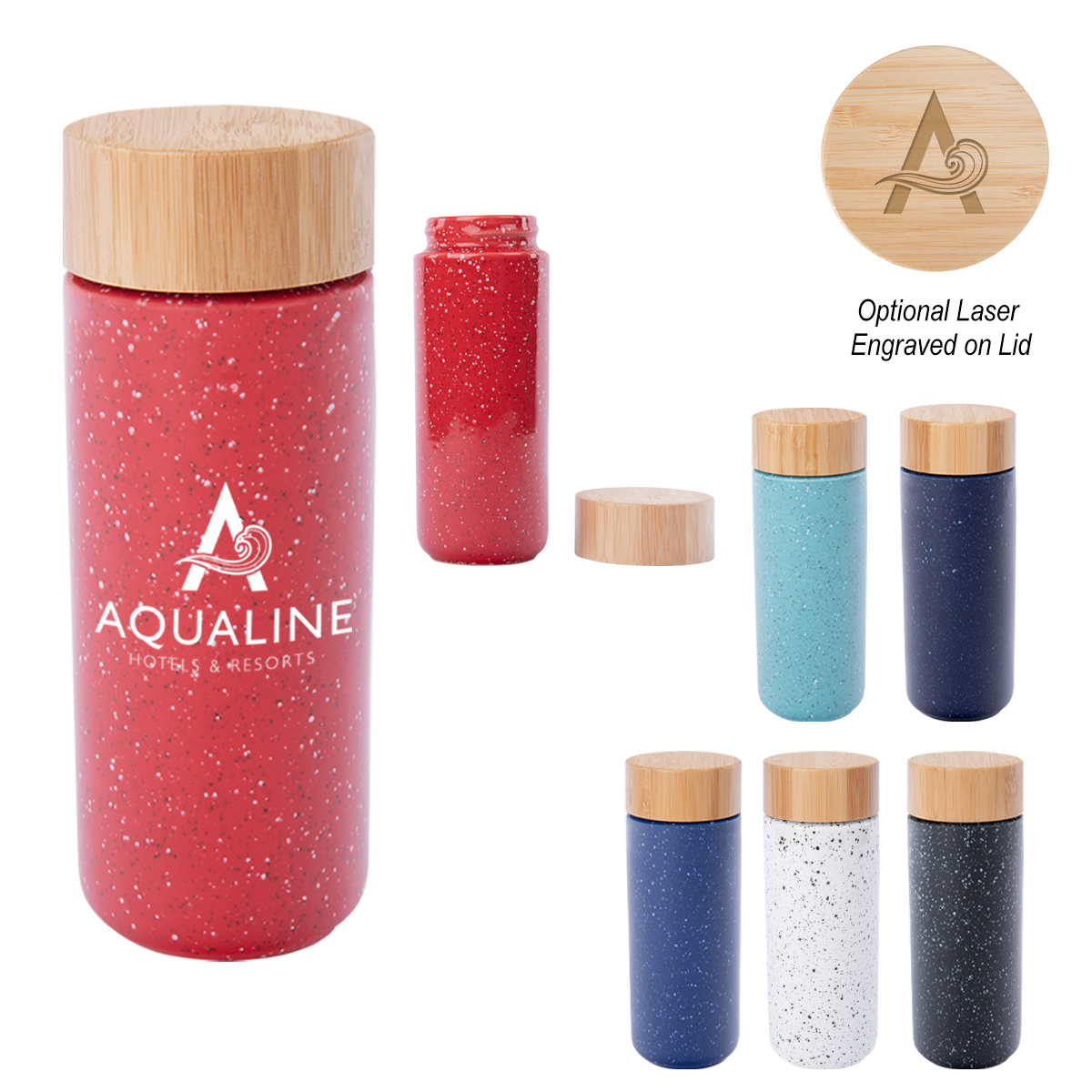 10 Oz. Speckled Ceramic Tumbler 1