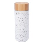 10 Oz. Speckled Ceramic Tumbler - 8179 WHT Silkscreen 10 Oz. Speckled Ceramic Tumbler - 8179 WHT Silkscreen
