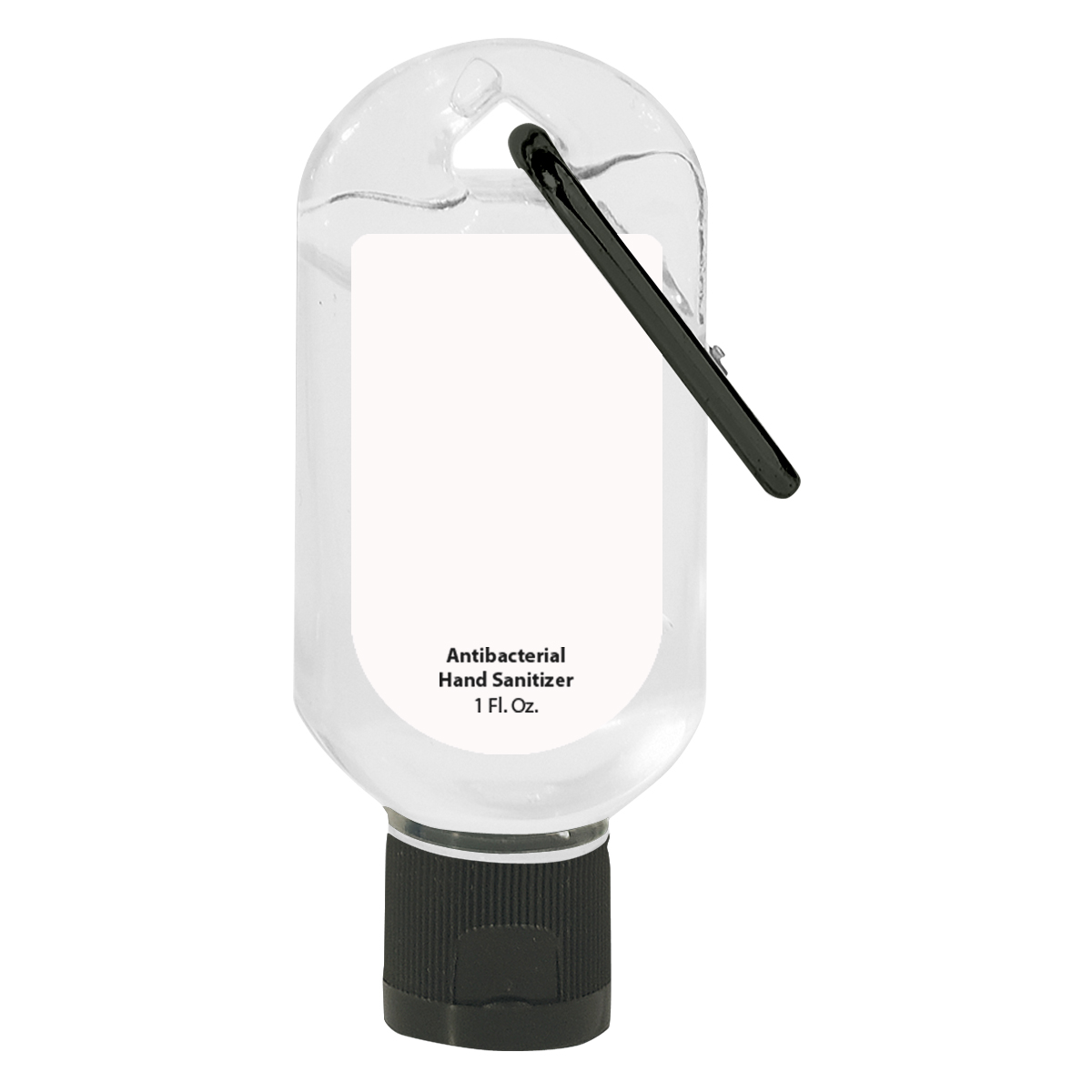 1 Oz. Hand Sanitizer With Carabiner 1