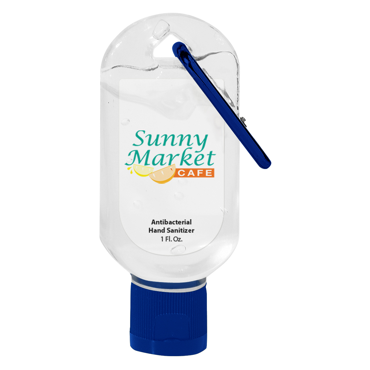 1 Oz. Hand Sanitizer With Carabiner 1