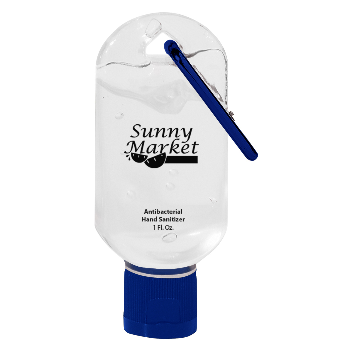 1 Oz. Hand Sanitizer With Carabiner 1