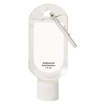 1 Oz. Hand Sanitizer With Carabiner - 9029 TRNRED Personalization White Label 1 Oz. Hand Sanitizer With Carabiner - 9029 TRNRED Personalization White Label