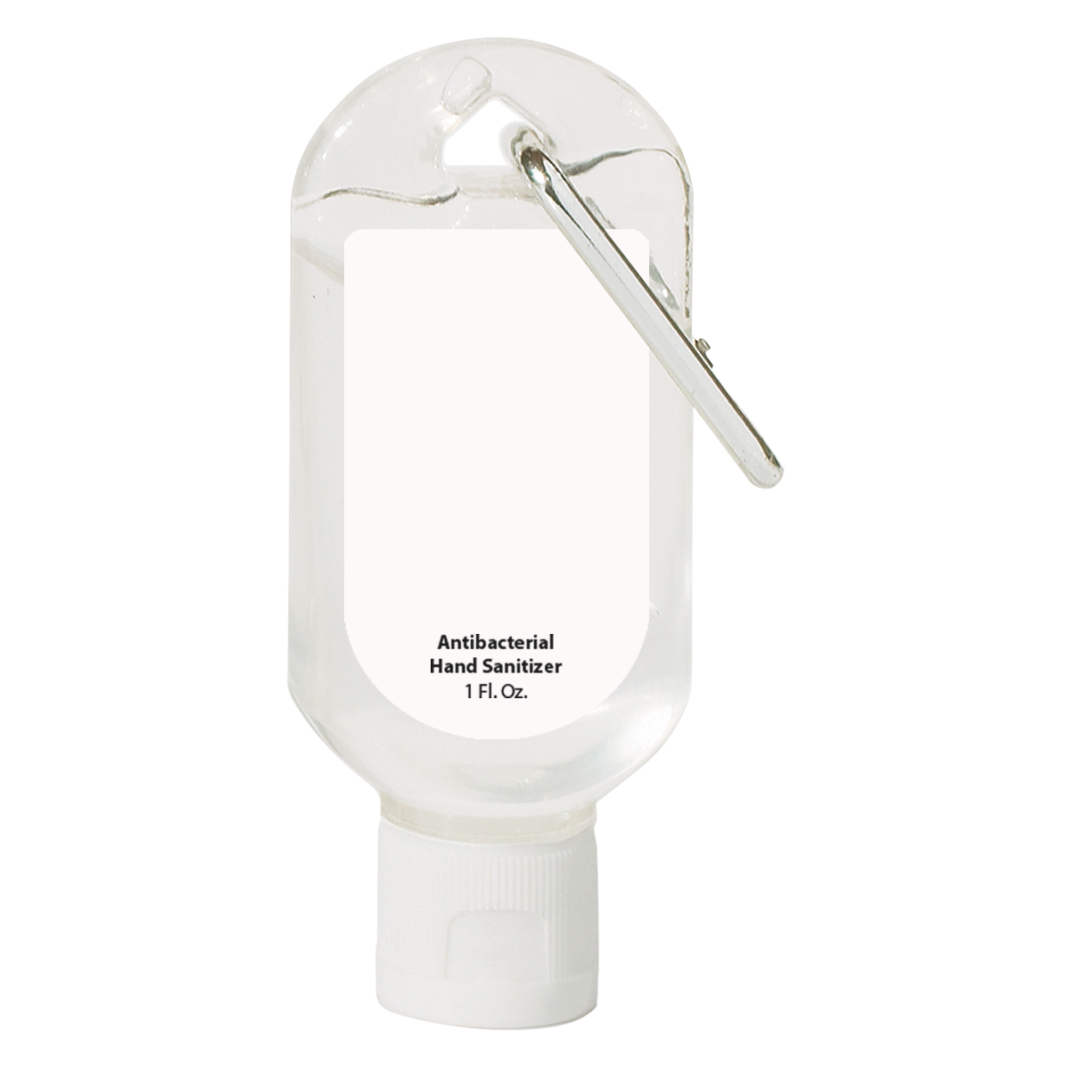 1 Oz. Hand Sanitizer With Carabiner 1