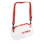 Seymour Clear Barrel Bag - 30076 CLRRED Silkscreen Seymour Clear Barrel Bag - 30076 CLRRED Silkscreen