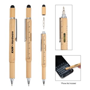 Bamboo Multi-function Tool Pen 1 Bamboo Multi-function Tool Pen 1